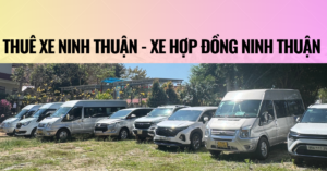 xe du lịch ninh thuận